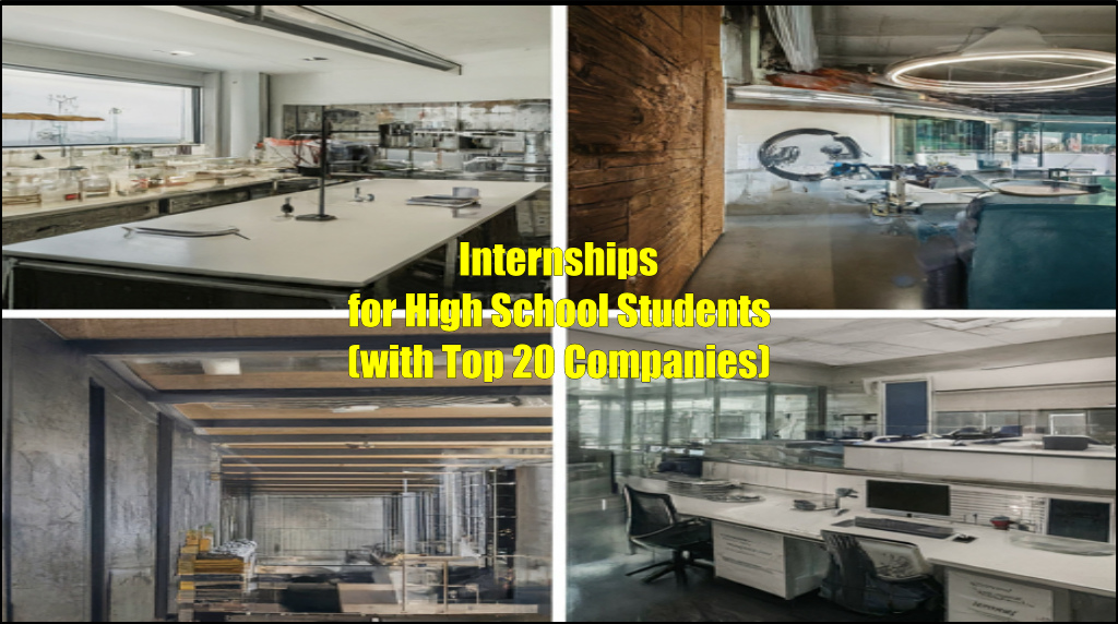 Internships for High School Students (with Top 20 Companies)