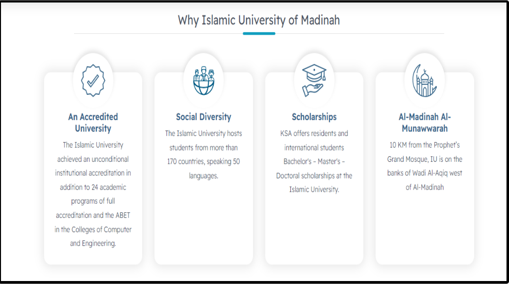 Islamic University Madinah Scholarship 2025 (Fully Funded)